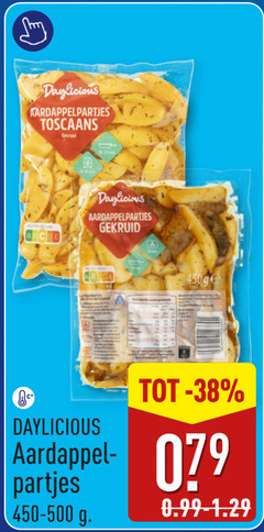  aardappelproducten toscaans gekruld aardappelpartjes gekruid aardappel partjes 