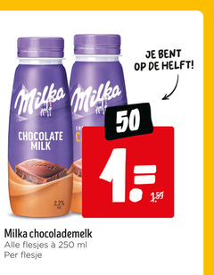  milka chocolademelk 1 50 250 chocolate milk 2 ml flesje 