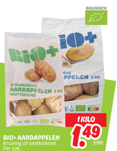  aardappelen 1 10 biologisch bio biologische 1kg vastkokend kruimig zak kilo 