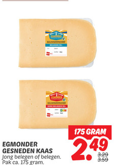  kaasplakken egmonder belegen 50 jong klos gesneden kaas pak ca. 