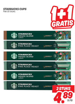 klik op dit plaatje voor een vergroting en voor vergelijkbare aanbiedingen gerelateerd aan
starbucks koffiecups 1 2 8 10 cups pak stuks house blend by nespresso lungo pike roast starbucks koffiecups 1 2 8 10 cups pak stuks house blend by nespresso lungo pike roast