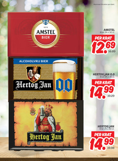  hertog jan amstel alcoholvrij bier krat 8 22 24 30 1870 bieren traditie am fa maximaal kratten delen arme be ca. instant le spelen drie 0.0 