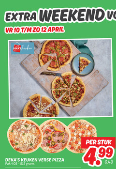  verse pizza 10 12 weekend keuken pak stuk 4 99 