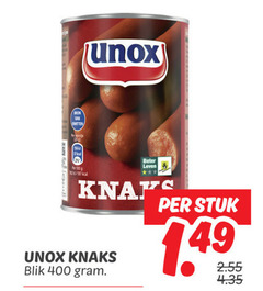  400 2 unox beter leven knaks blik stuk 