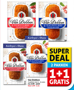  van dobben kroketten 1 2 4 5 6 19 l rundvlees croquetten ouderwets kalfsvlees airfryer oven eerlijke ouder lekke super deal pakken stuks 