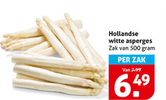  asperges 500 hollandse witte zak 