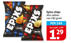  chips crunch paprika flavour original zakken zak 