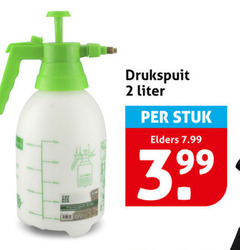 2 drukspuit liter stuk elders 