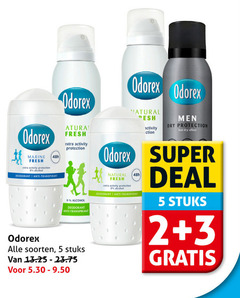 klik op dit plaatje voor een vergroting en voor vergelijkbare aanbiedingen gerelateerd aan
odorex deodorant 2 3 5 marine fresh activity protection alcohol anti transpirant natural soorten stuks men dry fast effect super deal odorex deodorant 2 3 5 marine fresh activity protection alcohol anti transpirant natural soorten stuks men dry fast effect super deal