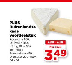 klik op dit plaatje voor een vergroting en voor vergelijkbare aanbiedingen gerelateerd aan
buitenlandse kaas voordeelstuk roombrie 60 st. paulin 45 viking blue 50 franse emmentaler stuk buitenlandse kaas voordeelstuk roombrie 60 st. paulin 45 viking blue 50 franse emmentaler stuk