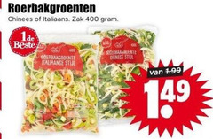  groentenpakket 400 roerbakgroenten chinees italiaans zak roerbakgroente italiaanse stijl chinese 