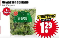  spinazie 200 2006 gewassen zak 12 