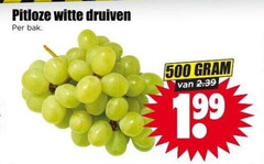  druiven 500 pitloze witte bak 