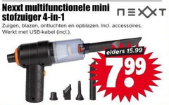 klik op dit plaatje voor een vergroting en voor vergelijkbare aanbiedingen gerelateerd aan
1 4 nexxt multifunctionele mini stofzuiger zuigen blazen ontluchten opblazen accessoires usb kabel elders 1 4 nexxt multifunctionele mini stofzuiger zuigen blazen ontluchten opblazen accessoires usb kabel elders