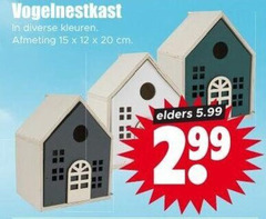 klik op dit plaatje voor een vergroting en voor vergelijkbare aanbiedingen gerelateerd aan
vogelhuis 12 15 20 vogelnestkast kleuren cm elders 5.99 vogelhuis 12 15 20 vogelnestkast kleuren cm elders 5.99