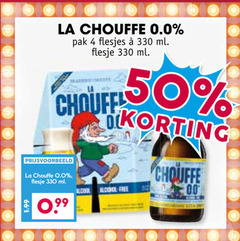  la chouffe speciaalbieren 4 50 330 0.0 pak ml flesje alcohol free 00 