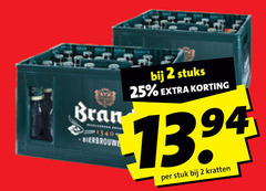  brand krat bier 2 25 stuks stuk kratten 