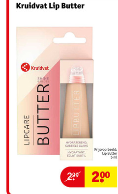  5 200 lipcare kruidvat lip butter shine gloss lipbutter hydraterend glans hydratant ml 