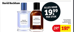  50 david beckham stuk classic blue exquisite leather eau parfum ml 