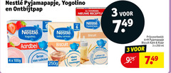  nestle babyvoeding 3 4 6 250 pyjamapapje yogolino ontbijtpap 100g aardbei maan calcium baby cereals biscuit maanden water 3x voordeel nieuwe ijzer vitamine rijk kant klaar ml 