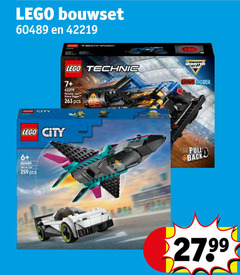  lego bouwset city 6 technic 7 monster mam graver digger pull back 