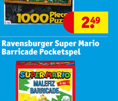 klik op dit plaatje voor een vergroting en voor vergelijkbare aanbiedingen gerelateerd aan
1000 pie ravensburger super mario barricade pocketspel 1000 pie ravensburger super mario barricade pocketspel