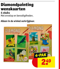 klik op dit plaatje voor een vergroting en voor vergelijkbare aanbiedingen gerelateerd aan
4 wenskaarten stuks envelop diamond painting cards sel pak 4 wenskaarten stuks envelop diamond painting cards sel pak