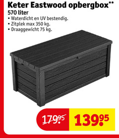 klik op dit plaatje voor een vergroting en voor vergelijkbare aanbiedingen gerelateerd aan
350 keter eastwood opbergbox liter waterdicht uv bestendig zitplek draaggewicht 350 keter eastwood opbergbox liter waterdicht uv bestendig zitplek draaggewicht