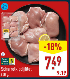  kipdijfilet scharrel beter leven dieren bescherming scharrelkipdijfilet 