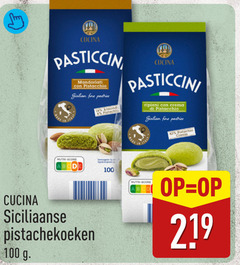  4 16 100 cucina fine pastries almond pistachio crema cream nutri score siciliaanse 