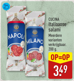  salami 200 cucina napoli italiaanse meerdere milano 