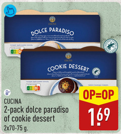 klik op dit plaatje voor een vergroting en voor vergelijkbare aanbiedingen gerelateerd aan
toetje 2 nutri score cucina dolce paradiso cookie dessert people nature pack toetje 2 nutri score cucina dolce paradiso cookie dessert people nature pack