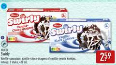  ijsbekers 3 people nature vanilla choco dragees flavoured with pieces colour milk chocolat favour and coloured chocolate nutri score 3x black cocoa b flavour vanille speculoos zwarte koekjes inhoud stuks ml 
