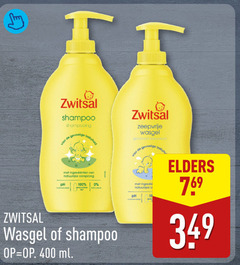  10 100 400 zwitsal shampoo shampooing gevoelige ph babyhuid ingredienten natuurlijke oorsprong wasgel ml zeepvrije gel elders 