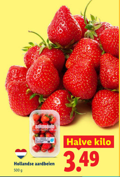  aardbeien 500 aa hollandse halve kilo 