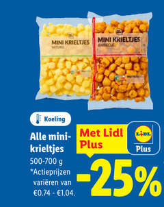  krieltjes mini naturel barbecue koeling varieeren 
