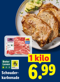  karbonade 1 l beter leven kilo 