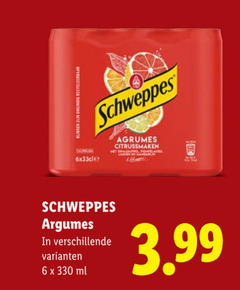  schweppes frisdrank 6 330 citrussmaken metal ml 3.99 