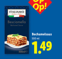  italiamo pastasaus 500 style besciamella sauce bechamelsaus ml 