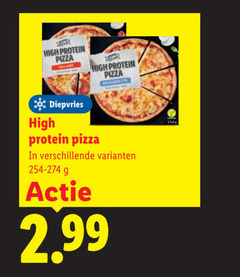  diepvriespizza high protein pizza diepvries 