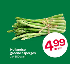  asperges 350 hollandse groene zak 
