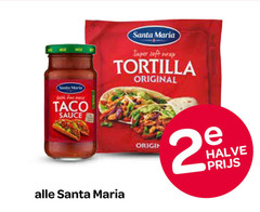  santa maria taco tortilla maaltijdmix sauce silver soft rap original origin halve 
