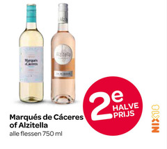  witte wijn rose 750 marques flessen ml halve nix18 