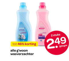  gwoon wasverzachter 2 46 stuks 