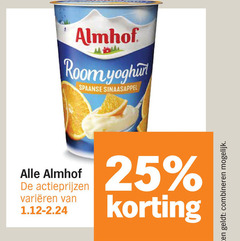  almhof vruchtenyoghurt 25 room yoghurt spaanse sinaasappel varieeren combineren 