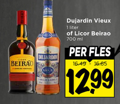  1 700 dujardin vieux liter licor ml fles 