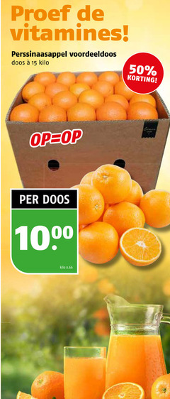  perssinaasappelen 15 50 proef vitamines perssinaasappel voordeeldoos doos kilo 10 
