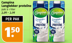  campina melk 1 150 langlekker pak liter halfvol 
