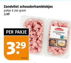  250 zandvliet pakje 3.99 kilo schouderham blokjes 