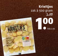  krieltjes 100 500 zak kilo 